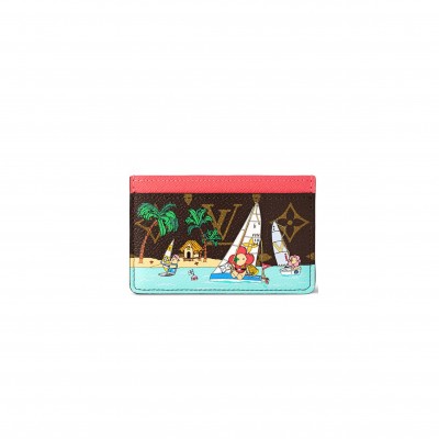 LOUIS VUITTON CARD HOLDER DRAGON FRUIT PINK M82853 (11*7cm)